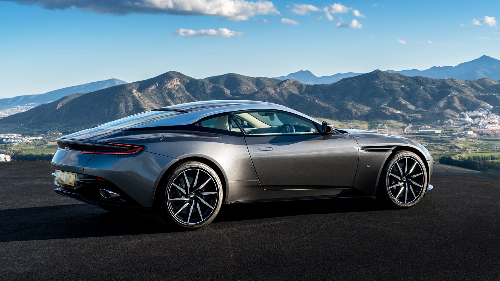 Spectre': Jay Leno Drives Aston Martin DB10
